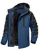 Tacvasen fleece voering bergjas voor heren - Winteroutwear met afneembare capuchon - Bivakshop