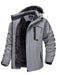 Tacvasen fleece voering bergjas voor heren - Winteroutwear met afneembare capuchon - Bivakshop