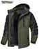 Tacvasen fleece voering bergjas voor heren - Winteroutwear met afneembare capuchon - Bivakshop