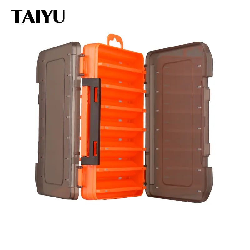 TAIYU Visaccessoire opbergdoos - 14 Compartimenten - Dubbelzijdige organizer voor vistools - Bivakshop