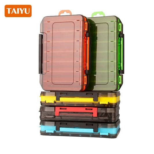 TAIYU Visaccessoire opbergdoos - 14 Compartimenten - Dubbelzijdige organizer voor vistools - Bivakshop