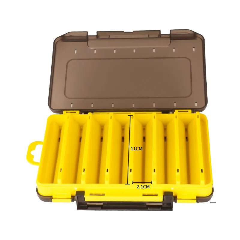 TAIYU Visaccessoire opbergdoos - 14 Compartimenten - Dubbelzijdige organizer voor vistools - Bivakshop
