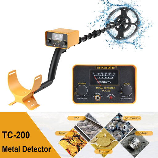 Tanxunzhe TC - 200Y Upgrade Metal Detector Underground Wire Iron Metal Gold Detector Adjustable Tracker for Treasure Search New - Bivakshop