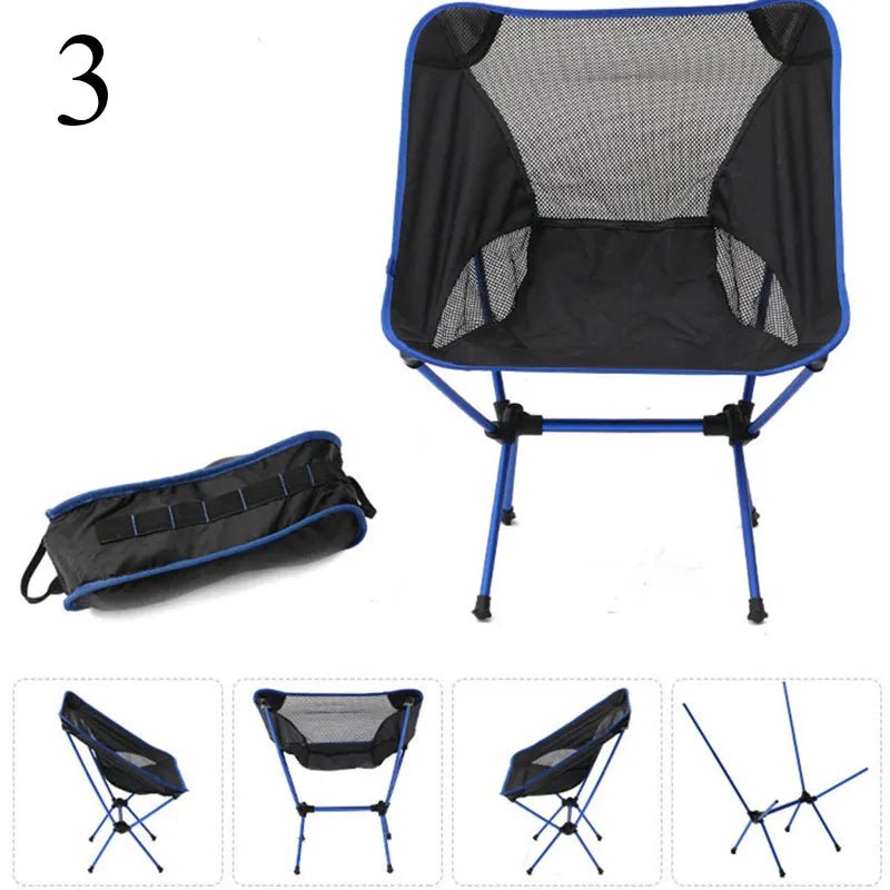 Tnukk Draagbare Opvouwbare Maanstoel - Lichtgewicht campingstoel - Bivakshop