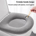 Toilet Kussen - Wasbaar - Badkamer Accessoires - O-Vorm - Bivakshop