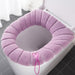 Toilet Kussen - Wasbaar - Badkamer Accessoires - O-Vorm - Bivakshop