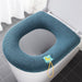 Toilet Kussen - Wasbaar - Badkamer Accessoires - O-Vorm - Bivakshop