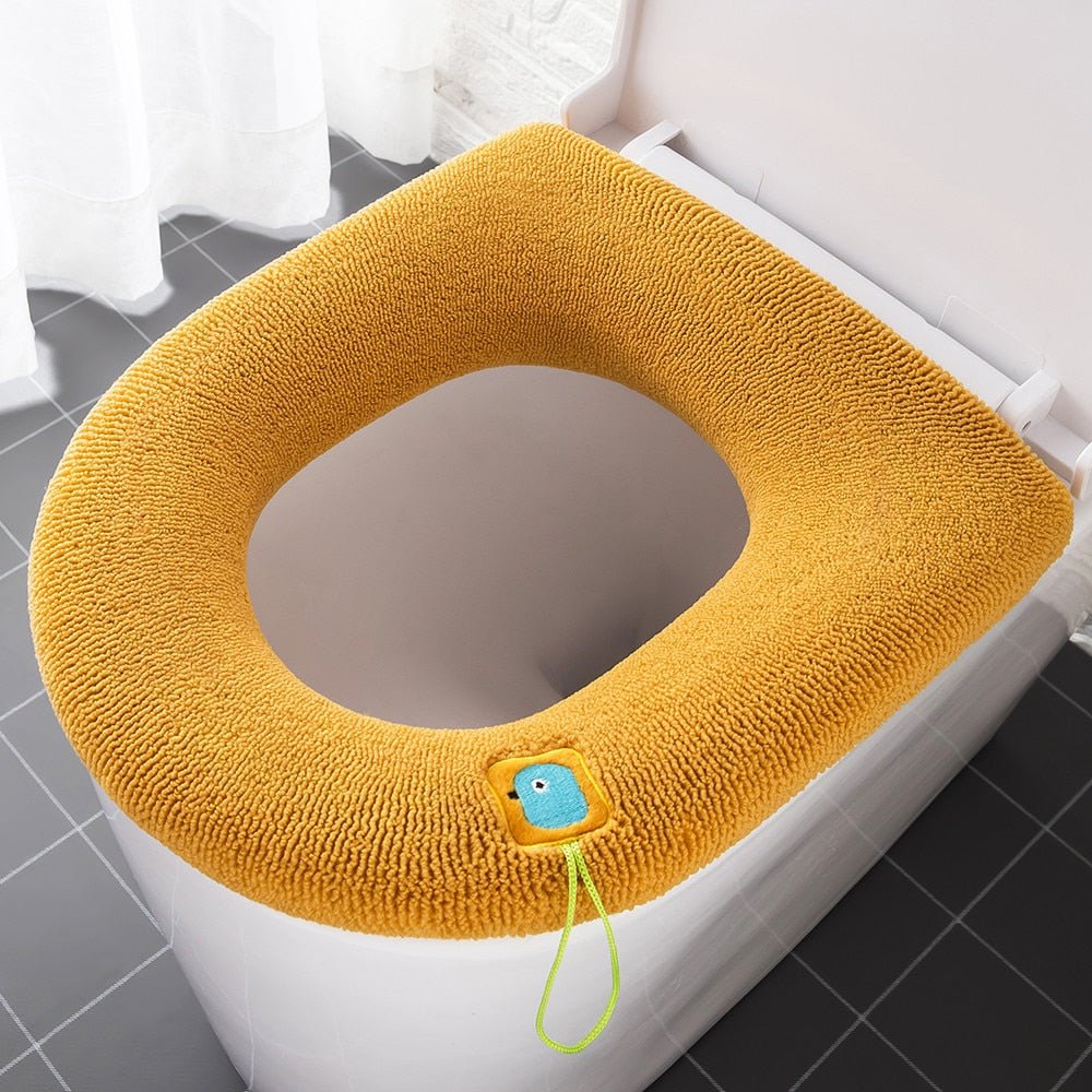 Toilet Kussen - Wasbaar - Badkamer Accessoires - O-Vorm - Bivakshop