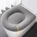 Toilet Kussen - Wasbaar - Badkamer Accessoires - O-Vorm - Bivakshop
