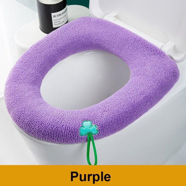 Toilet Kussen - Wasbaar - Badkamer Accessoires - O-Vorm - Bivakshop