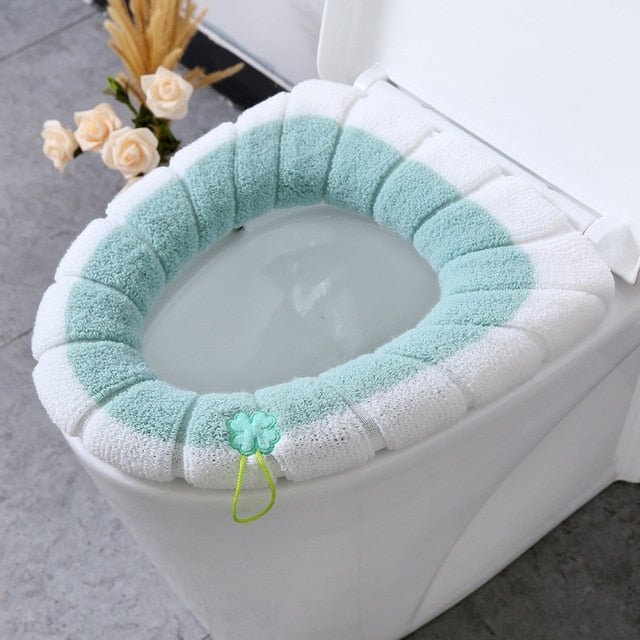 Toilet Kussen - Wasbaar - Badkamer Accessoires - O-Vorm - Bivakshop
