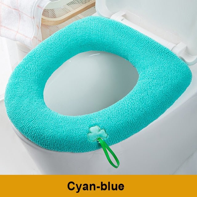 Toilet Kussen - Wasbaar - Badkamer Accessoires - O-Vorm - Bivakshop