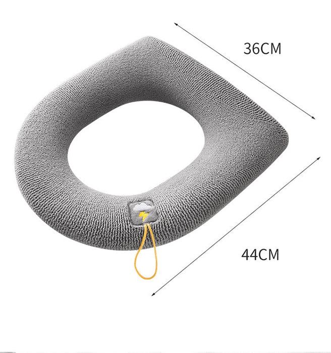 Toilet Kussen - Wasbaar - Badkamer Accessoires - O-Vorm - Bivakshop