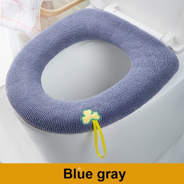 Toilet Kussen - Wasbaar - Badkamer Accessoires - O-Vorm - Bivakshop