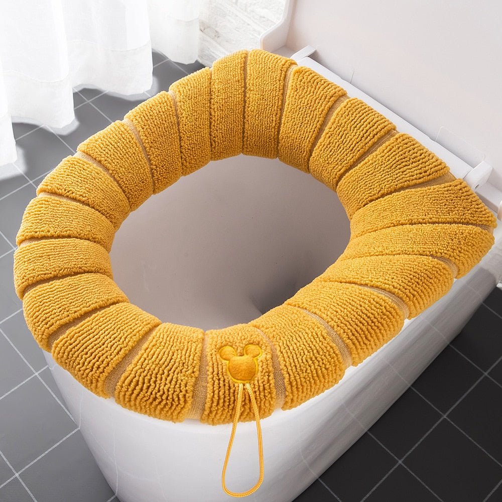 Toilet Kussen - Wasbaar - Badkamer Accessoires - O-Vorm - Bivakshop
