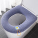 Toilet Kussen - Wasbaar - Badkamer Accessoires - O-Vorm - Bivakshop