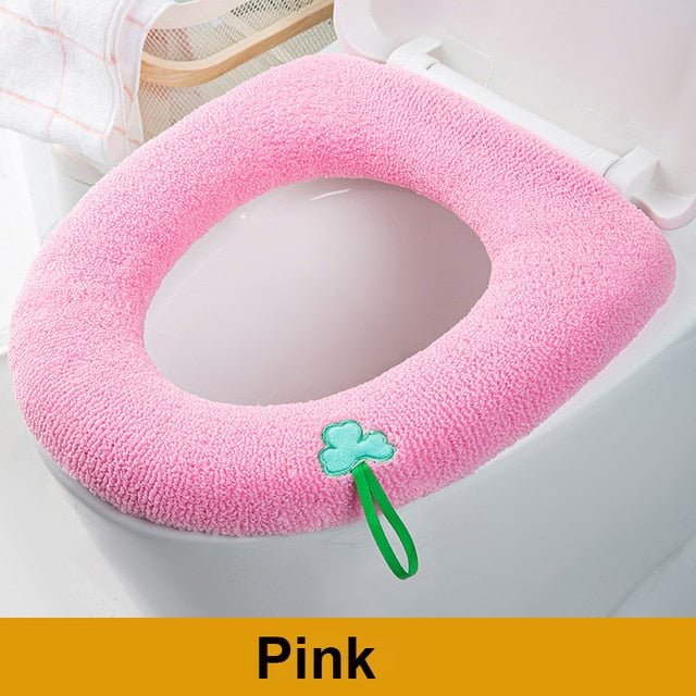 Toilet Kussen - Wasbaar - Badkamer Accessoires - O-Vorm - Bivakshop
