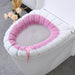 Toilet Kussen - Wasbaar - Badkamer Accessoires - O-Vorm - Bivakshop