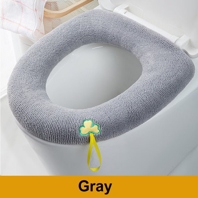 Toilet Kussen - Wasbaar - Badkamer Accessoires - O-Vorm - Bivakshop