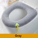 Toilet Kussen - Wasbaar - Badkamer Accessoires - O-Vorm - Bivakshop