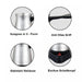 Turks Espresso Koffiezetapparaat - 500ml - Elektrisch - Roestvrij Staal - Bivakshop
