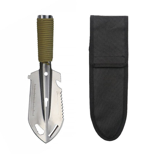 Ultieme multifunctionele camping survival schop - 7-in-1 outdoor gereedschap - Bivakshop