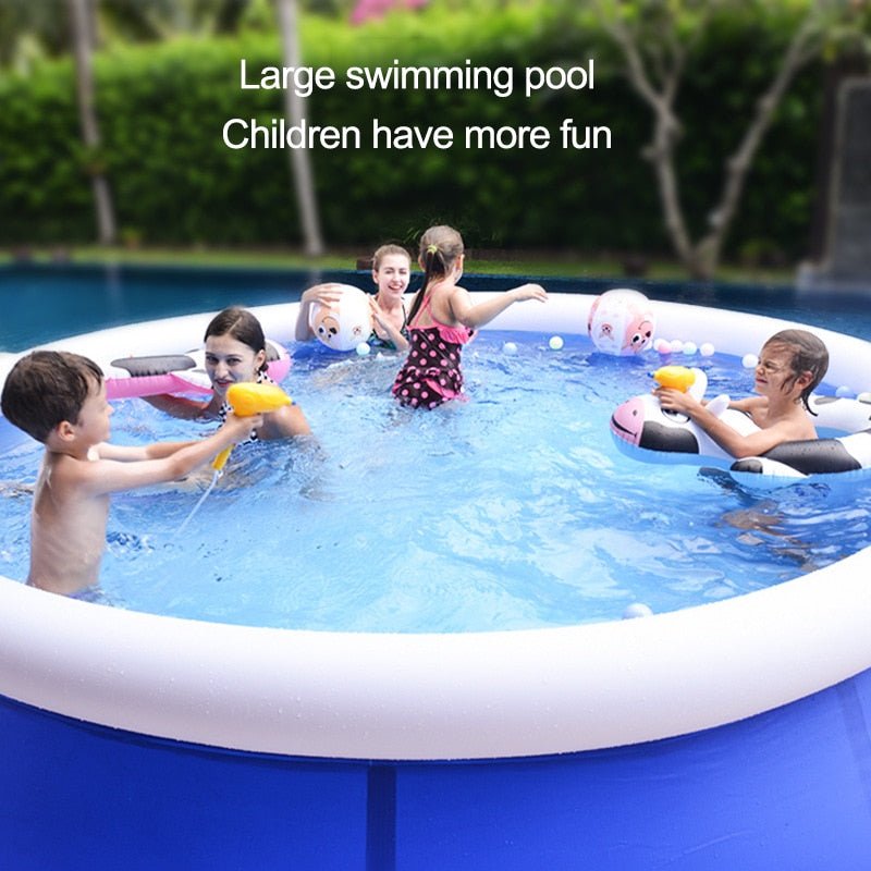 Ultieme Waterpret met het 2023MAX Grote Opblaasbare Zwembad - 300x76cm! - Bivakshop