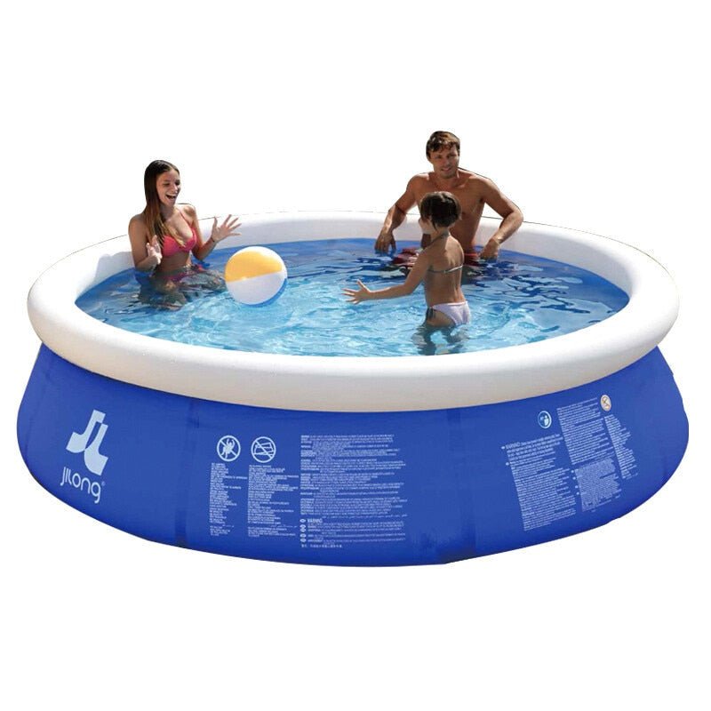 Ultieme Waterpret met het 2023MAX Grote Opblaasbare Zwembad - 300x76cm! - Bivakshop