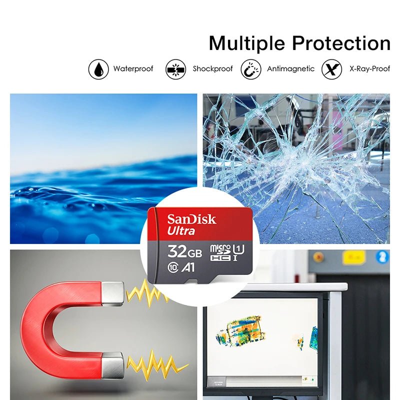 Ultra MicroSD Kaart - Hoge capaciteit van 128GB tot 512GB - Klasse 10 voor telefoon - Bivakshop