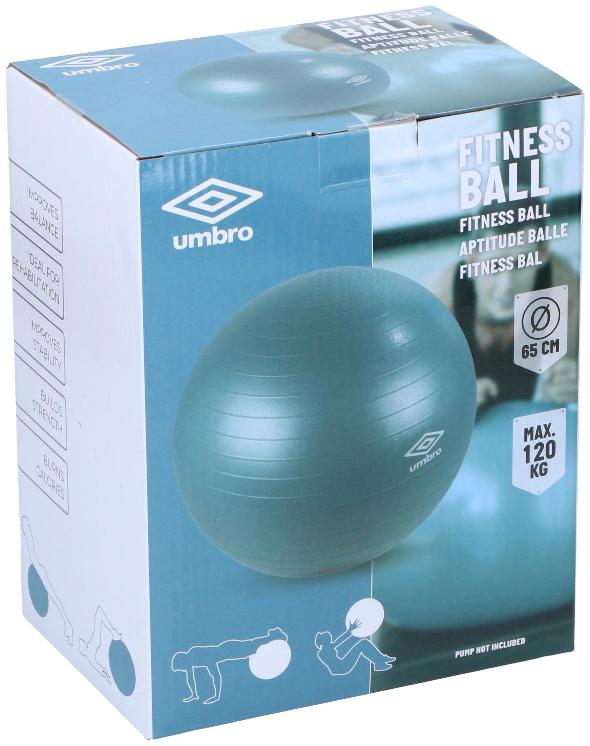 Umbro Blauwe Fitness Gymbal 65cm - ED-26936 - Bivakshop