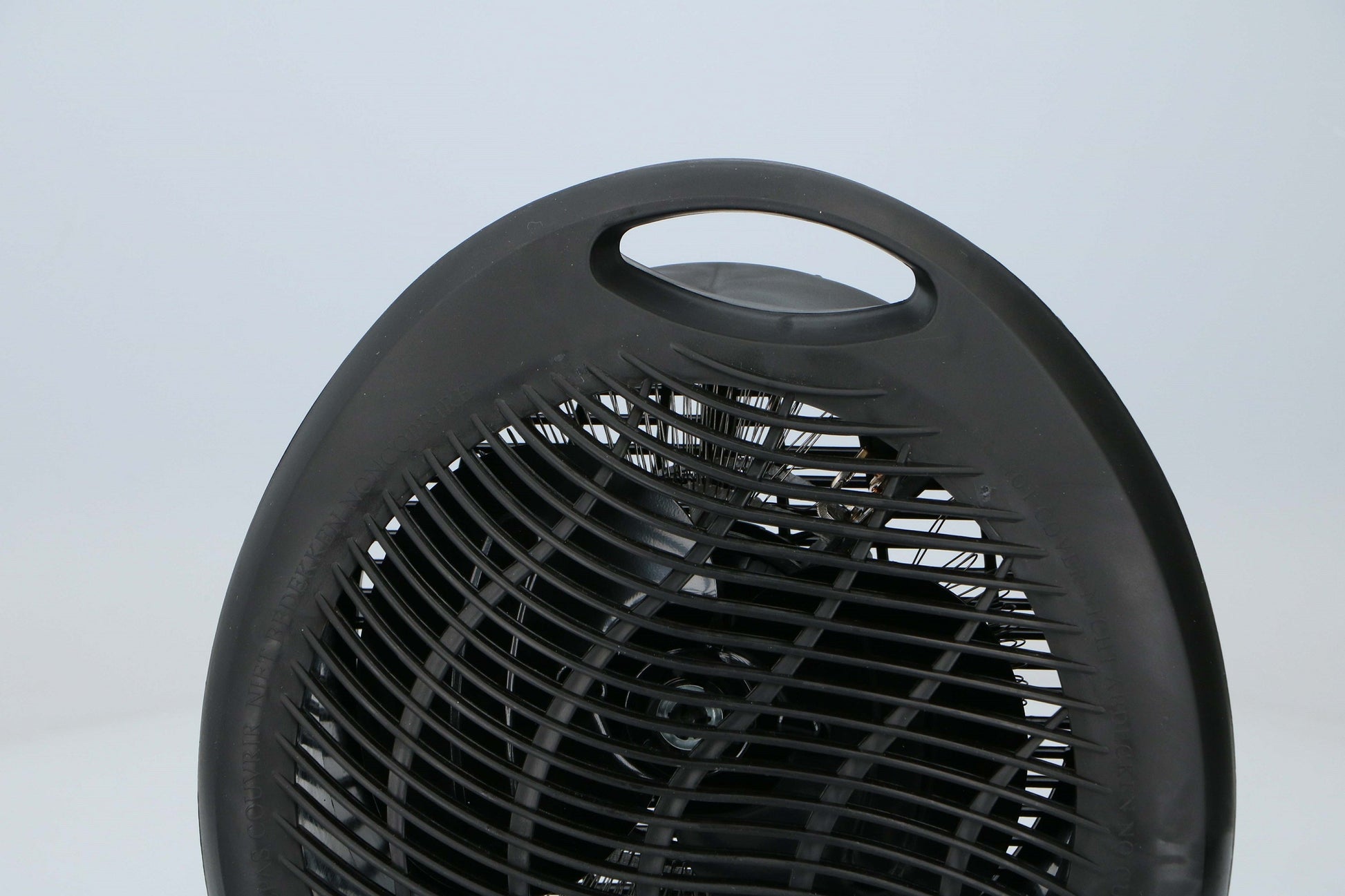 Ventilatorkachel Draagbaar 2000 Watt Zwart - Bivakshop