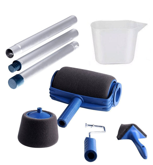 Verfroller MA-037: Verfroller-set met verfcontainer - Bivakshop
