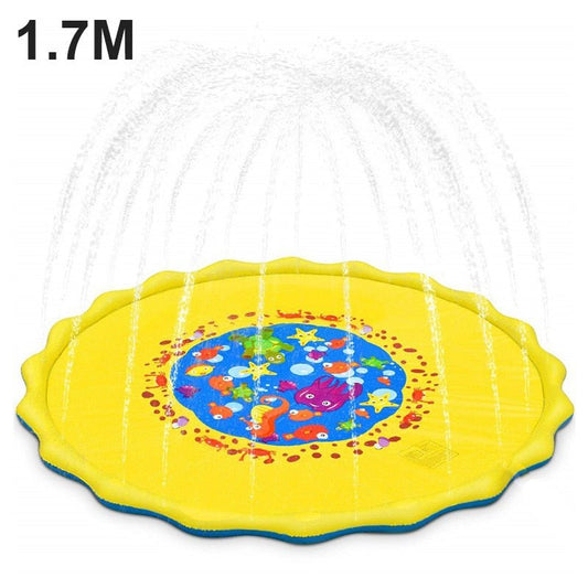 Verkoelende waterpret met de 100/170 cm kinderen watermat - Bivakshop