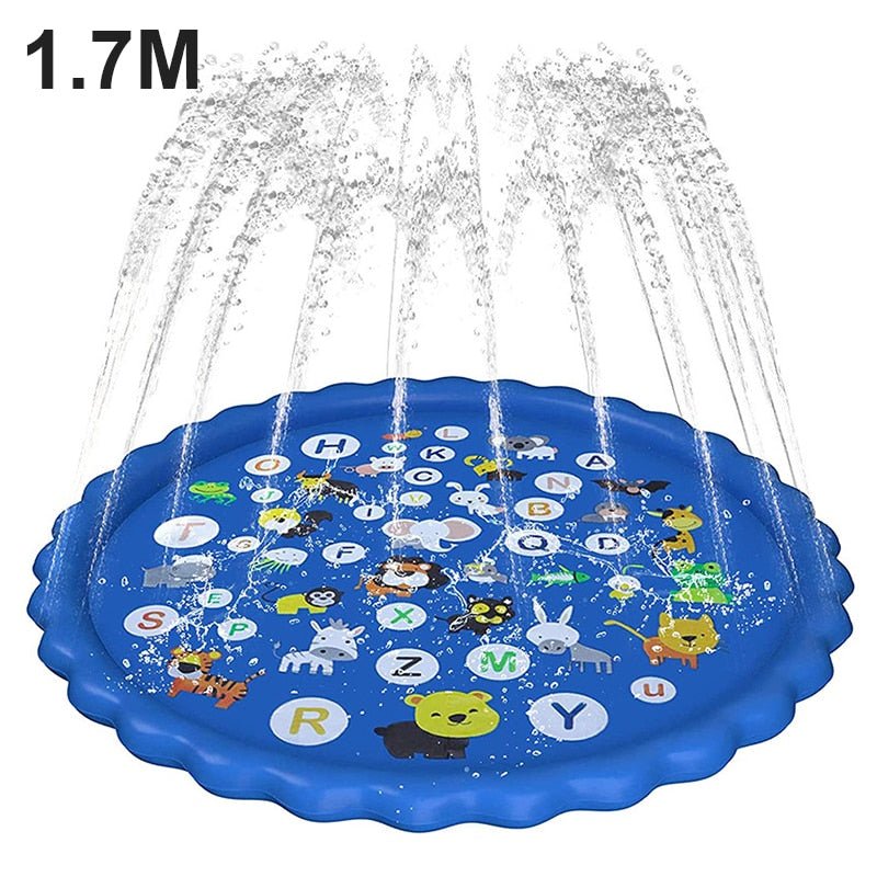 Verkoelende waterpret met de 100/170 cm kinderen watermat - Bivakshop