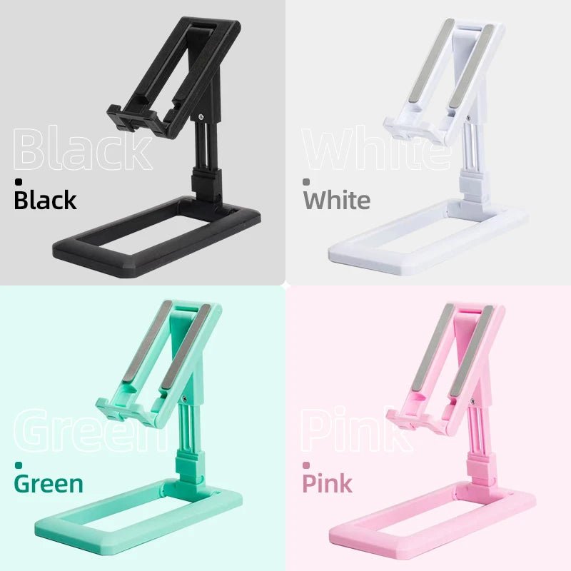 Verstelbare desktop telefoonstandaard - Opvouwbare houder voor iPad, tablet, iPhone, samsung en smartphones - Bivakshop