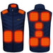Verwarmde bodywarmer - USB - Elektrische kleding - Multi-zone - Heated vest - Bivakshop
