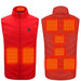 Verwarmde bodywarmer - USB - Elektrische kleding - Multi-zone - Heated vest - Bivakshop