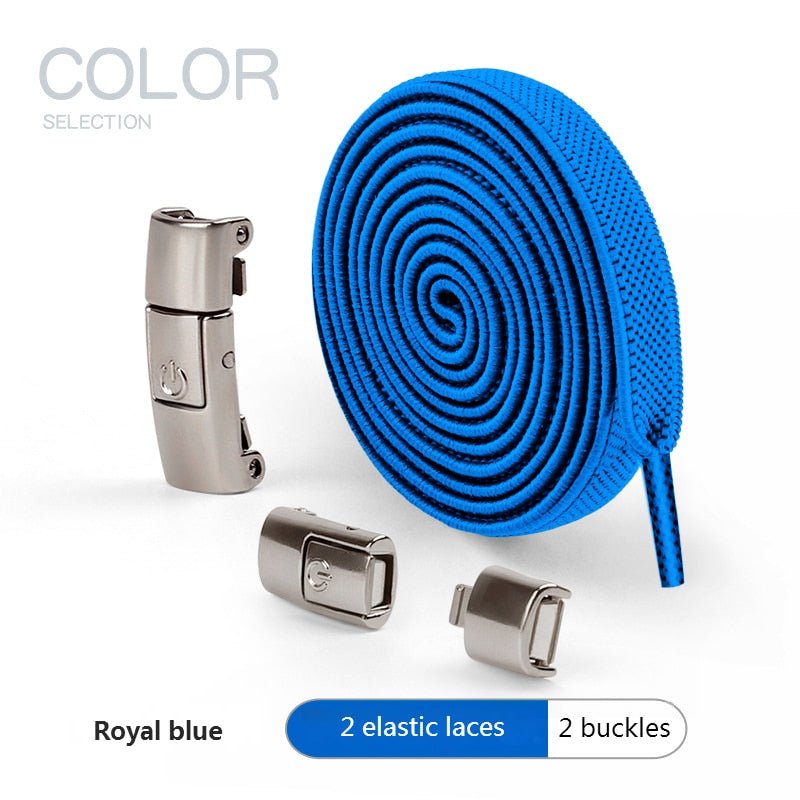 Veters zonder strikken - Druk lock schoenveters - Elastisch en gemakkelijk te gebruiken - Bivakshop