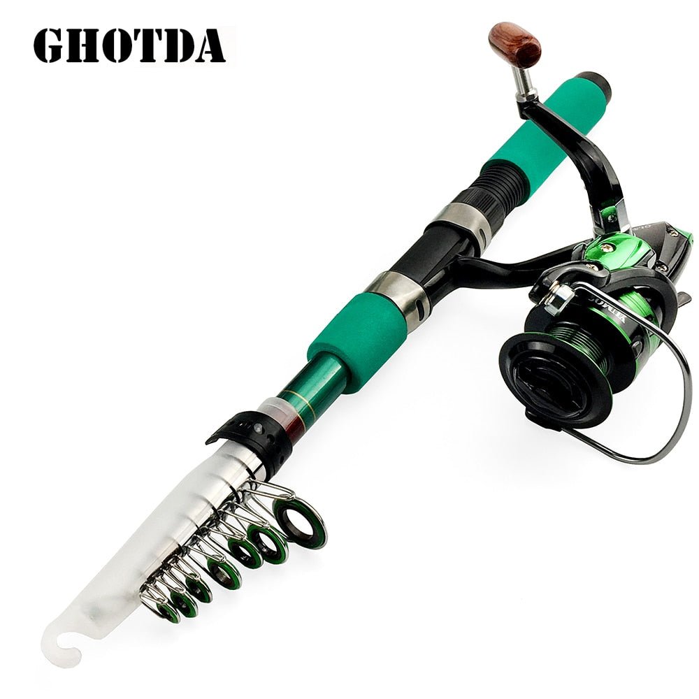 Vishengel - Hengel Combo 1.8-3.6M - Telescopische Hengel - Bivakshop