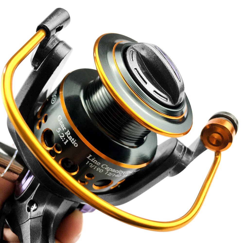 Vismolen - GHOTDA - Dubbele Rem Reel - 11 kogellagers - Bivakshop