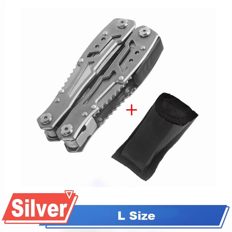 Vouwbaar multifunctioneel zakmes - Compact outdoor survival gereedschap - Bivakshop