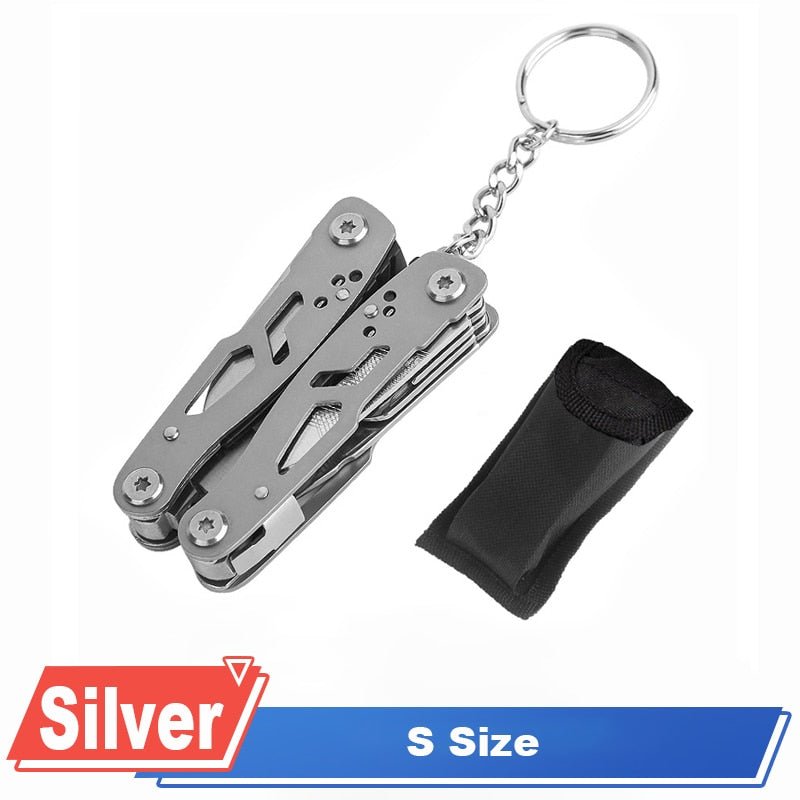 Vouwbaar multifunctioneel zakmes - Compact outdoor survival gereedschap - Bivakshop