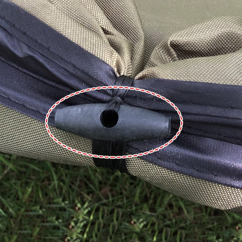 Vuilniszak draagbare opvouwbare pop-up vuilnisbak - Ideaal voor camping - 10 liter - Bivakshop