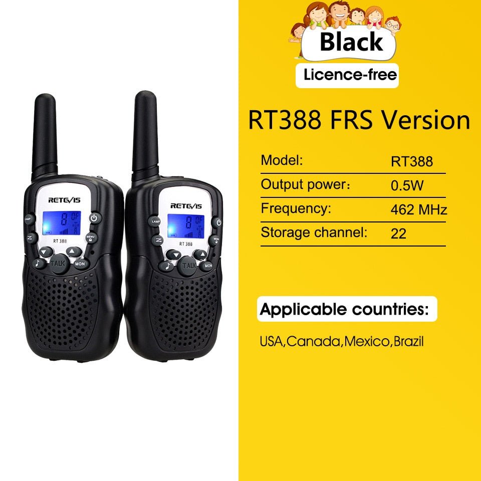 Walkie Talkie Kinderen 2 Stuks - Veilig en leuk cadeau voor jongens en meisjes - Bivakshop