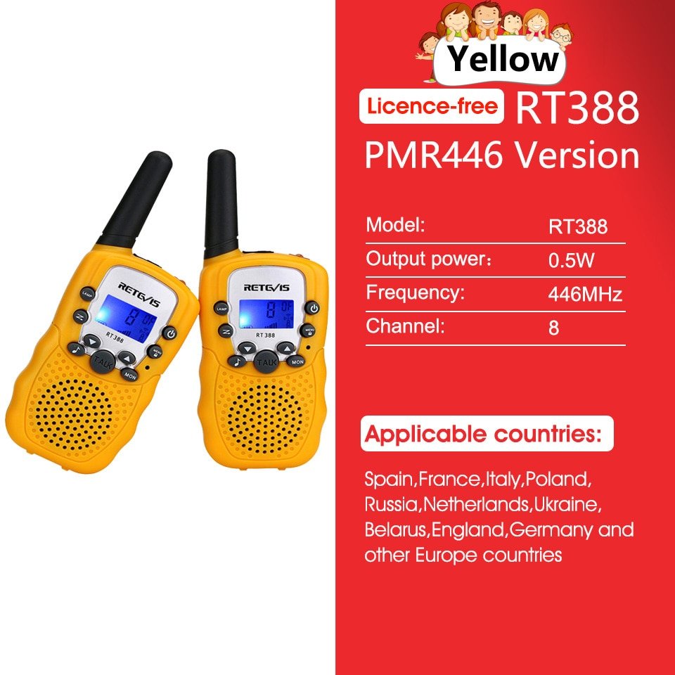Walkie Talkie Kinderen 2 Stuks - Veilig en leuk cadeau voor jongens en meisjes - Bivakshop