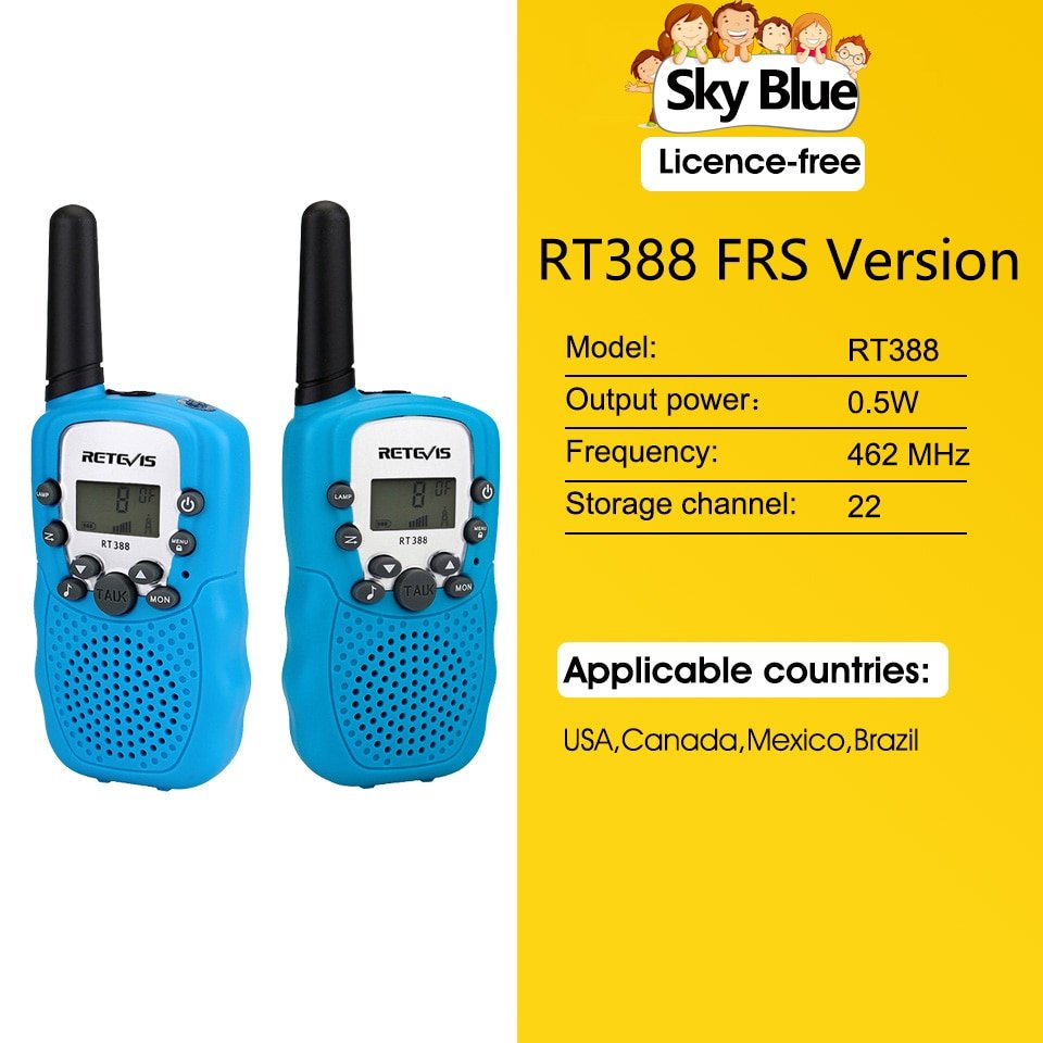 Walkie Talkie Kinderen 2 Stuks - Veilig en leuk cadeau voor jongens en meisjes - Bivakshop