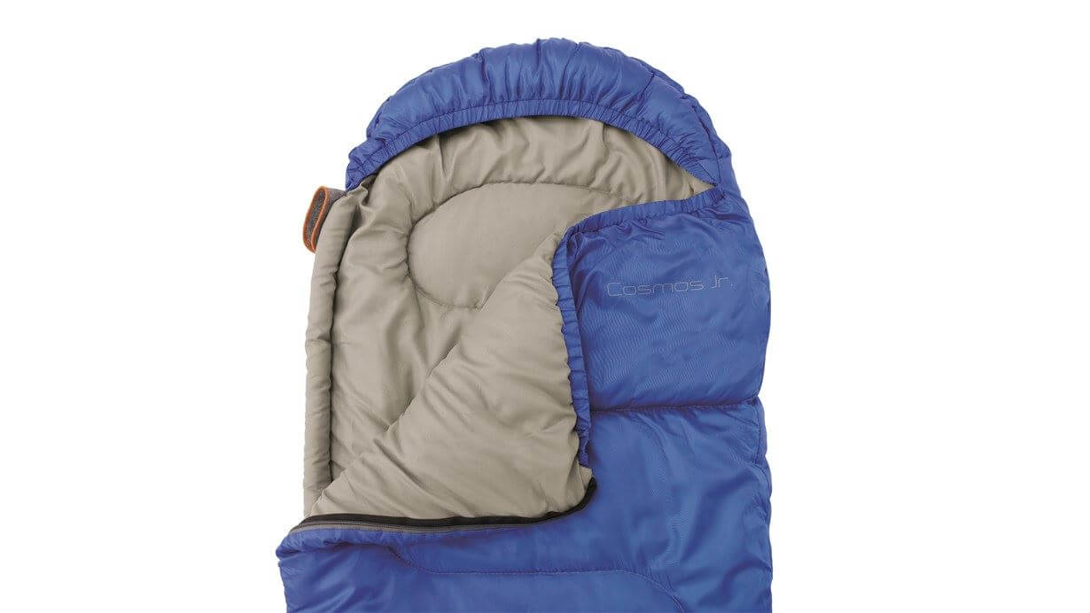 Warme blauwe kinderslaapzak in mummymodel - Ideaal voor avontuurlijke nachten - Bivakshop