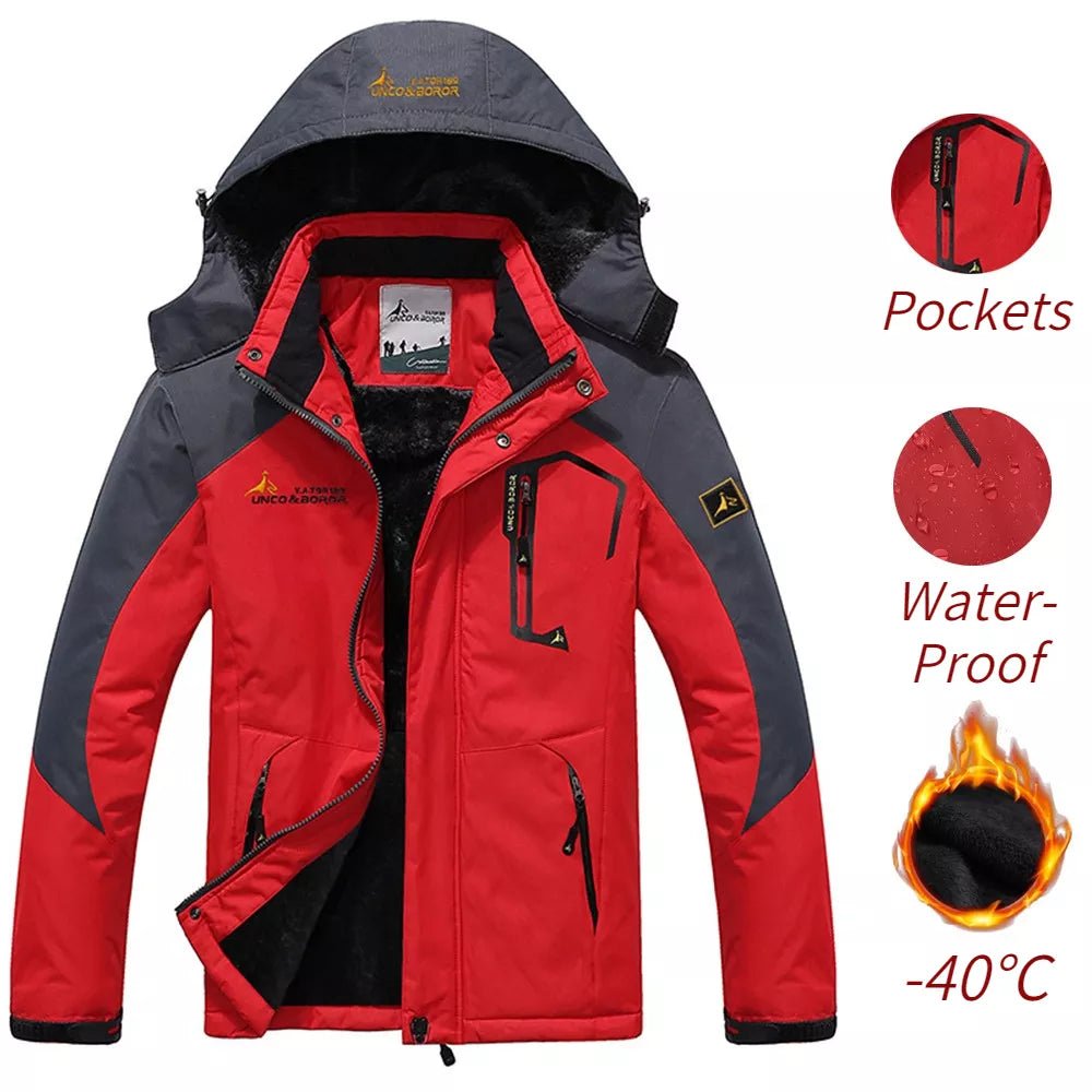 Warme winter parka voor heren - Winddichte jas militaire stijl anorak - Bivakshop