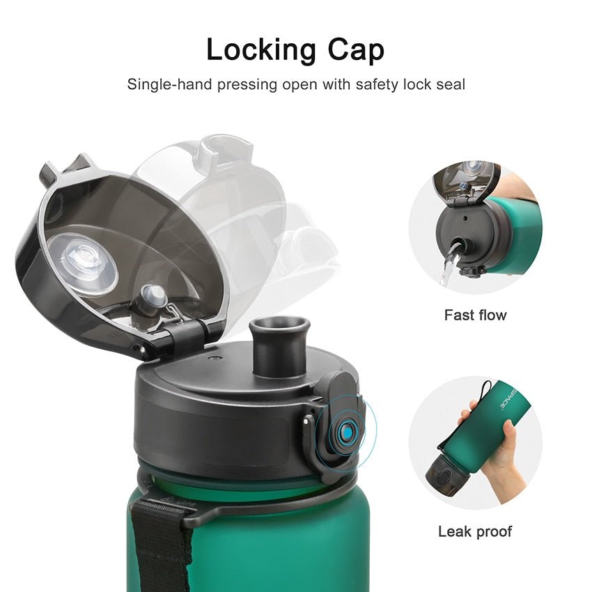 Water Sport Fles - Shaker- 500/800/1000 ml - Lekvrij - Bivakshop