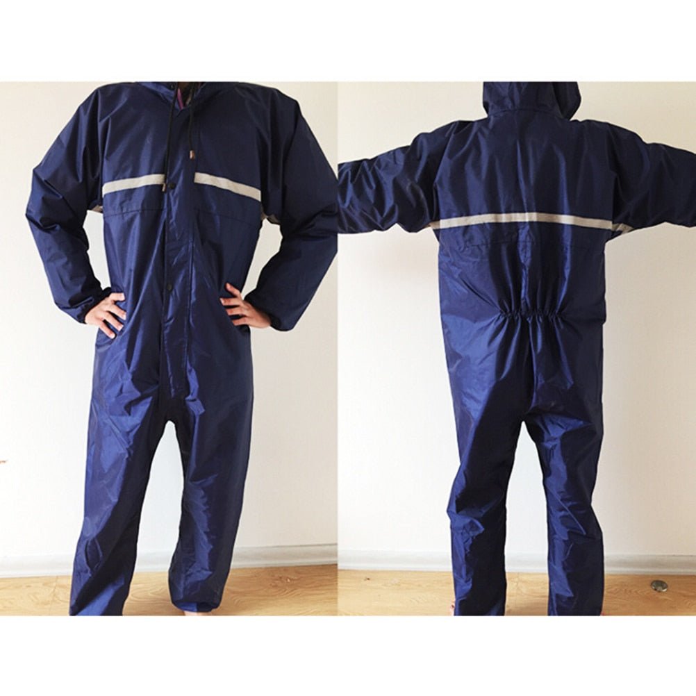 Waterdicht winddicht siamese regenjas - Overall - Regenpak - Unisex - Bivakshop